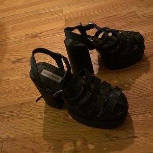 Steve Madden Platform “jelly” sandals